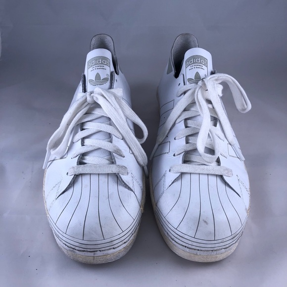 Adidas Superstar 80S Decon Leather Shoes - Picture 2 of 7